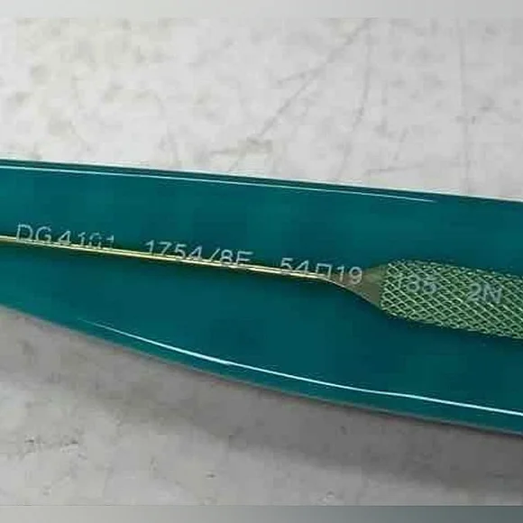 Dolce & Gabbana Teal and Black Sunglasses - Picture 7 of 8